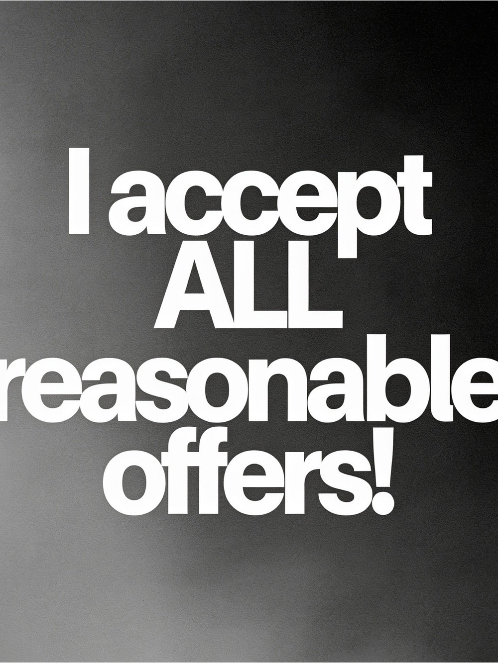 ☆ I accept ALL reasonable offers! ☆